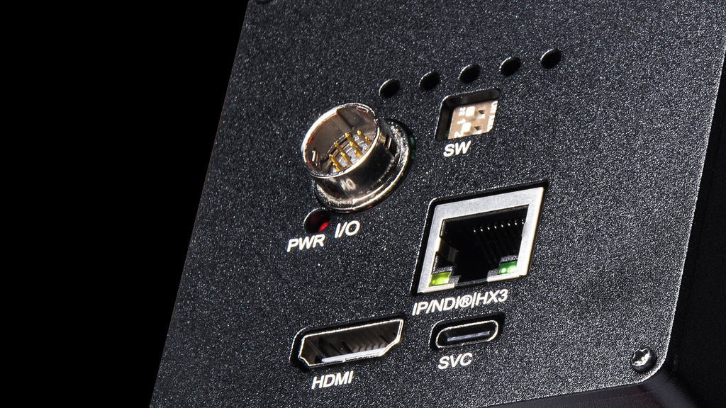 AIDA UHD-NDI3-X30, UHD 4K/60 NDI®|HX3/IP/SRT/HDMI PoE 30X Zoom POV Camera