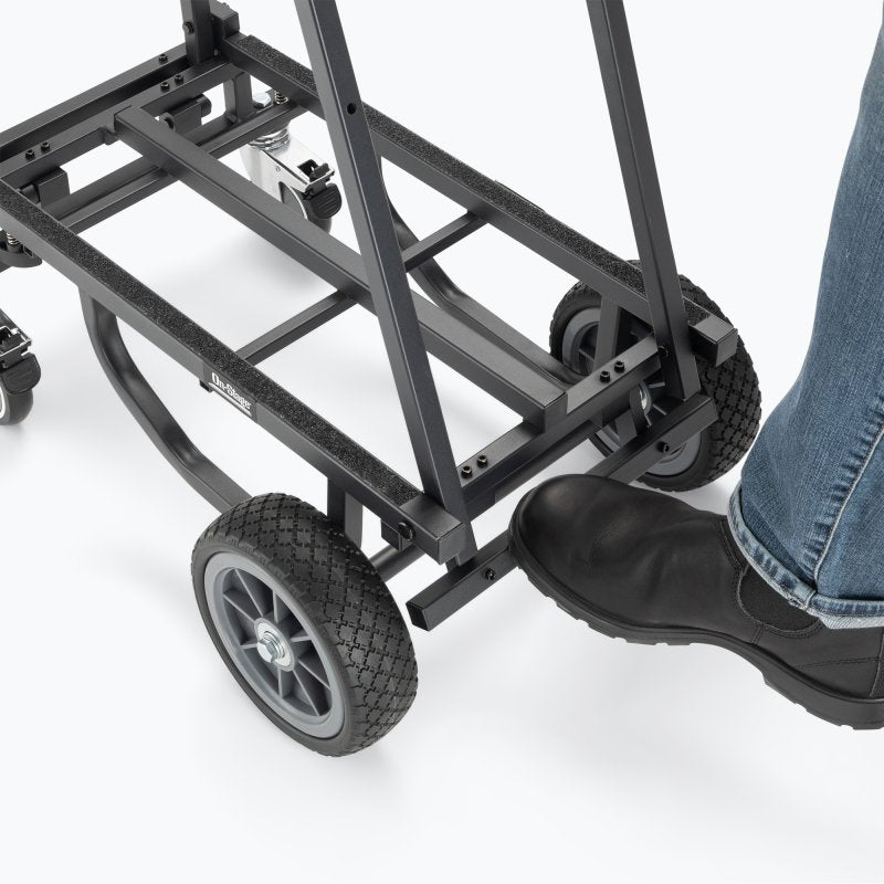 On-Stage UTC2200, Utility Cart, Bed Size Adjusts to Take on Large Loads or Fit Through Tight Spaces, Casters Rotate 360°