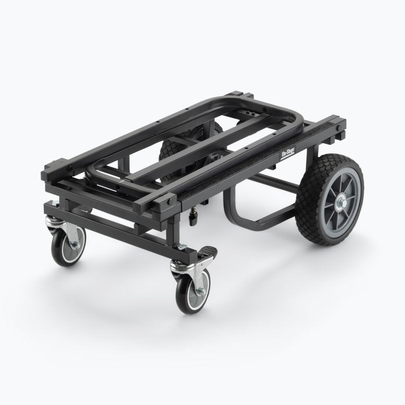 On-Stage UTC2200, Utility Cart, Bed Size Adjusts to Take on Large Loads or Fit Through Tight Spaces, Casters Rotate 360°