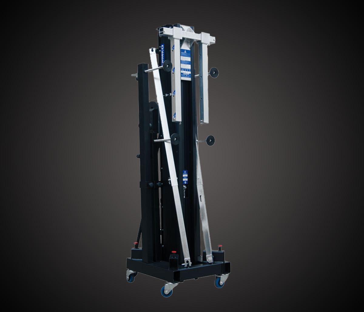 Work Pro Lifters WTS 506 Front Loading Crank Stand Lifting Tower, 1,124 lb Capacity, 20 ft Max Height
