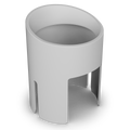 Chauvet Professional WELL POD 2 White Fixture Cover