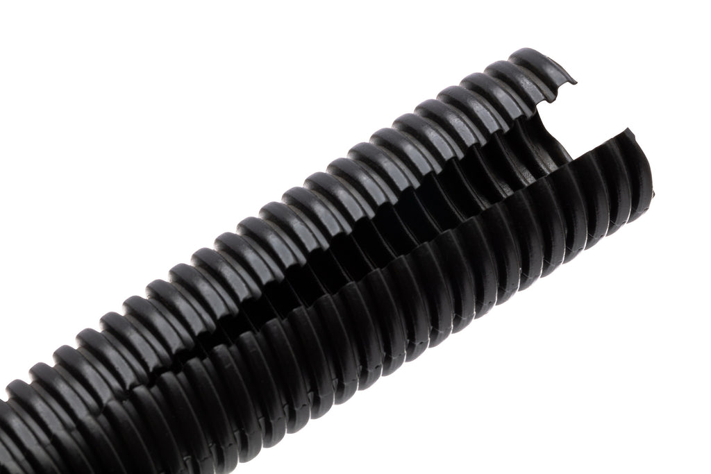 HOSA - Split-loom Cable Organizer, Black Plastic, 1 in x 10 ft