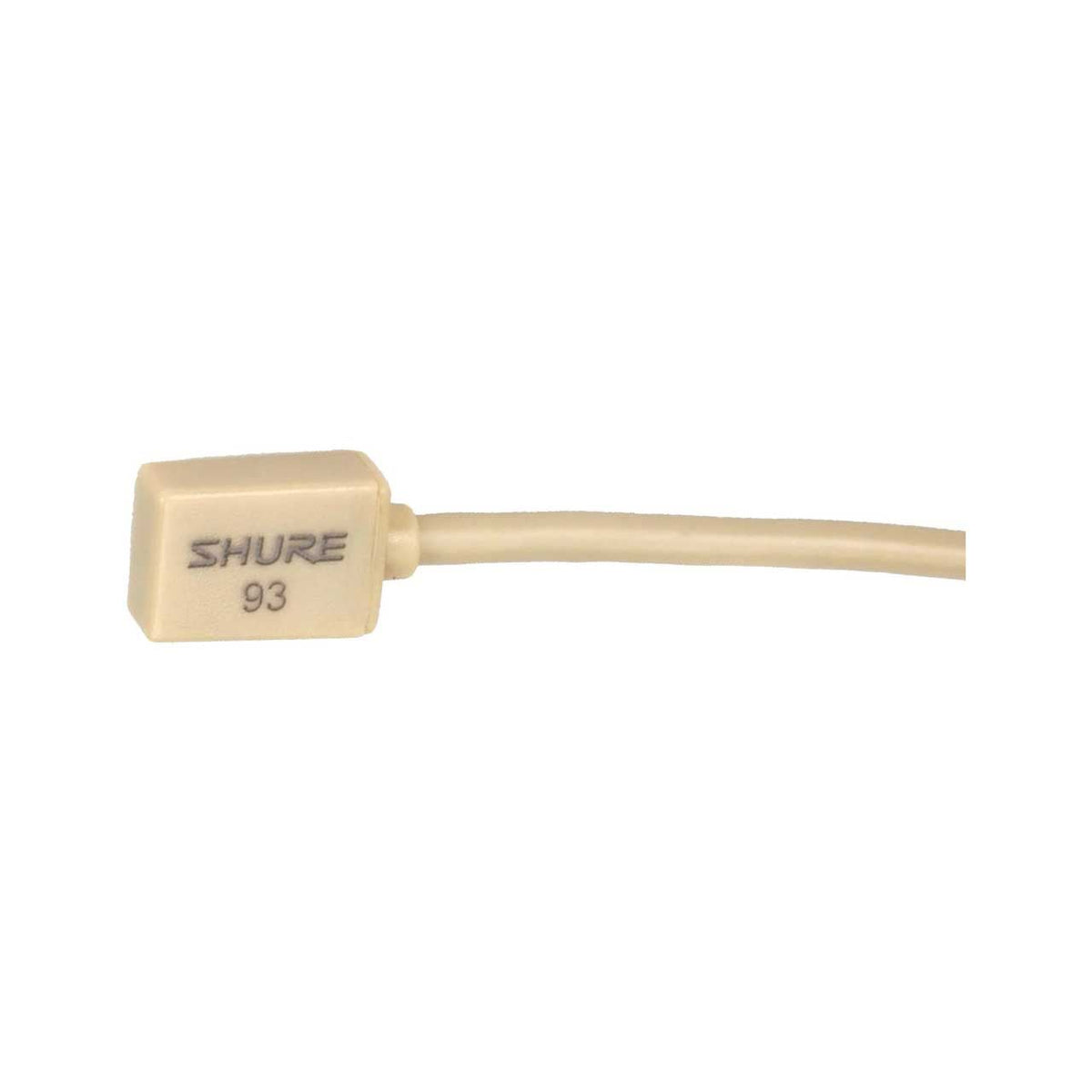 Shure WL93T, Omnidirectional Condenser Miniature-Lavalier Microphone-Tan
