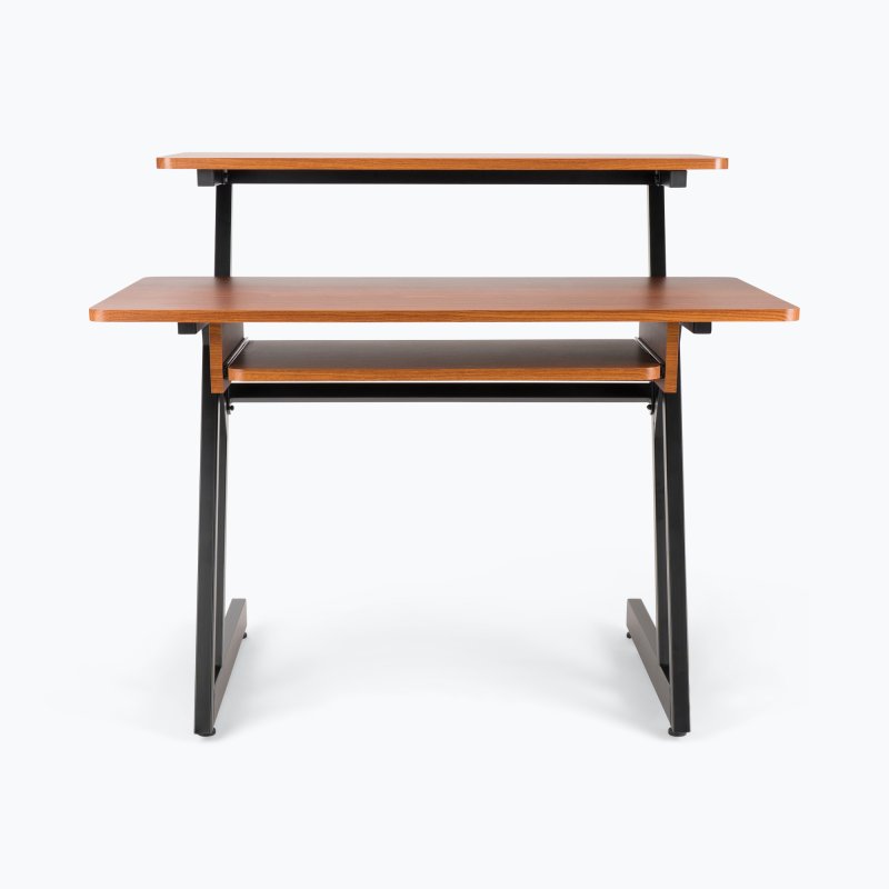 On-Stage WS7500RB, Workstation, 175 lbs. Weight Capacity, Wood and Steel Construction, Rosewood and Black