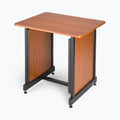 On-Stage WSR7500RB, Rack Cabinet, 175 lb Weight Capacity, Laminated Wood and Steel Construction, Rosewood and Black