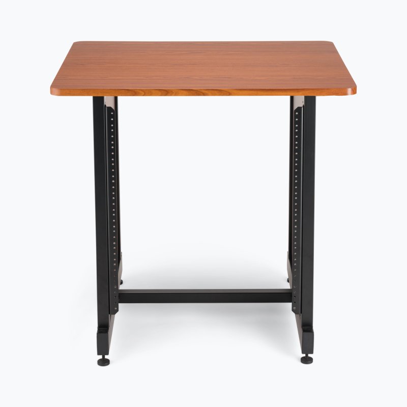 On-Stage WSR7500RB, Rack Cabinet, 175 lb Weight Capacity, Laminated Wood and Steel Construction, Rosewood and Black