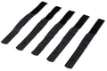 HOSA - Hook and Loop Organizer, Black, Center-pass Gap, 0.75 in x 8 in