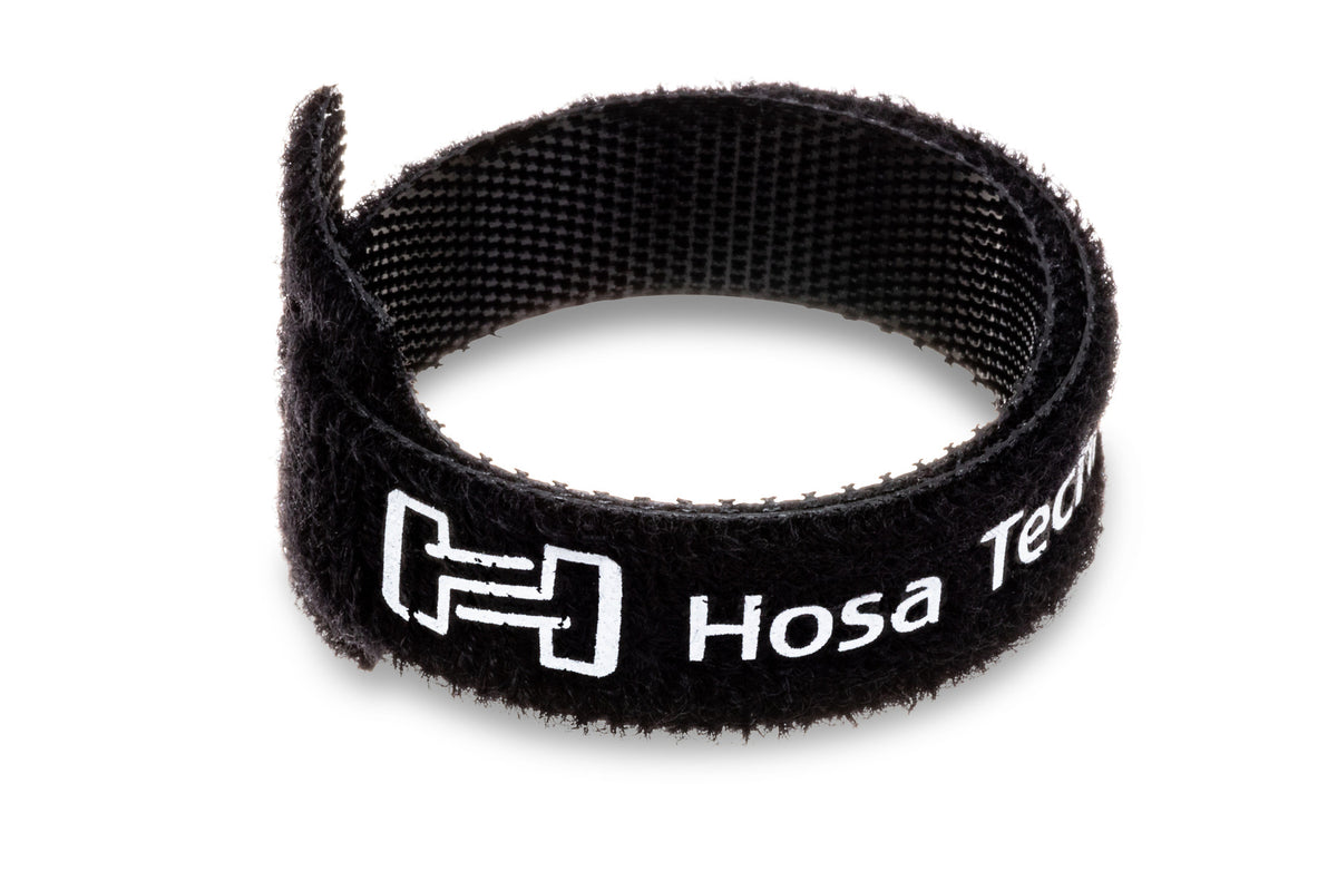 HOSA - Cable Tie, Hook & Loop 0.5 in x 8 in, 50 pc