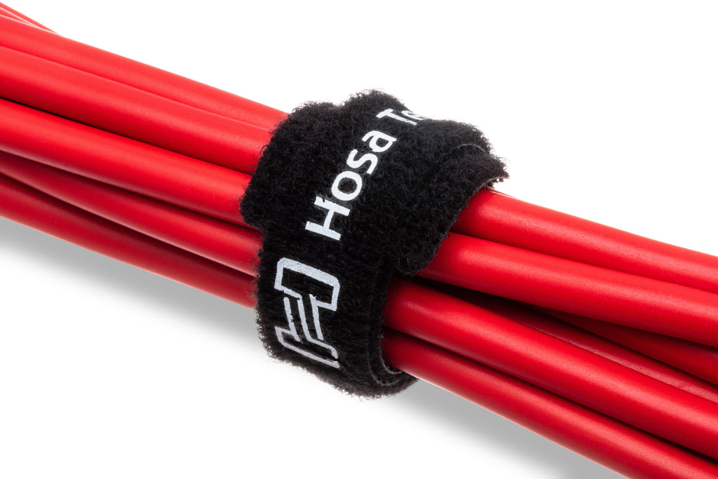 HOSA - Cable Tie, Hook & Loop 0.5 in x 8 in, 50 pc