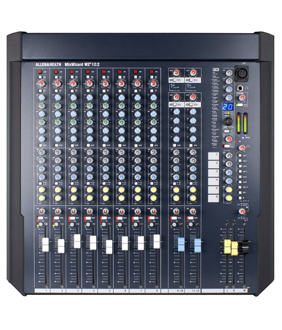 Allen & Heath ZED-12:2 (WZ4 8 Mic/Line 2-Bus Rack-Mountable Mixer) - View 2