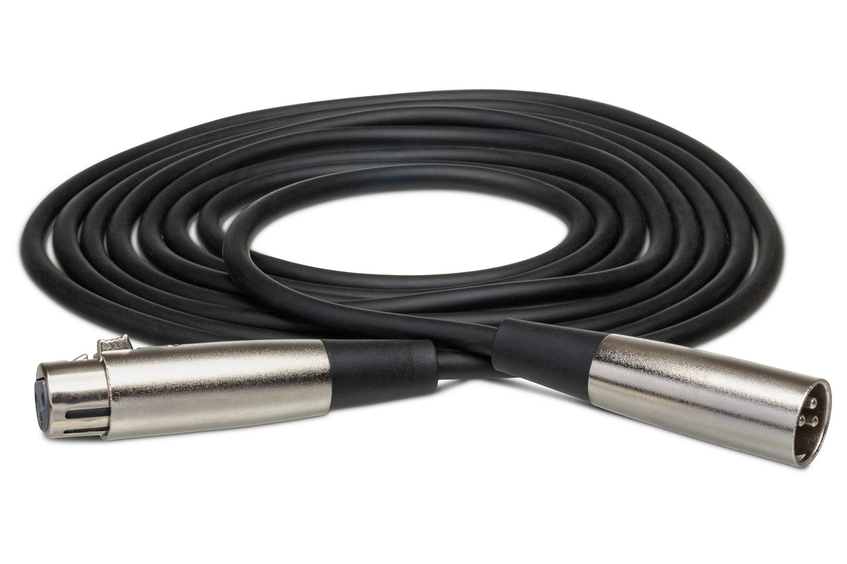 HOSA - Balanced Interconnect, XLR3F to XLR3M, 2 ft