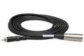 HOSA - Unbalanced Interconnect, RCA to XLR3M, 20 ft