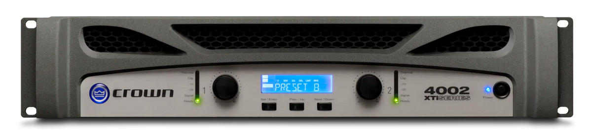 Crown XTI4002, Two-channel, 1200W @ 4Ω Power Amplifier