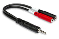 HOSA - Stereo Breakout, 3.5 mm TRS to Dual RCA, 6 ft