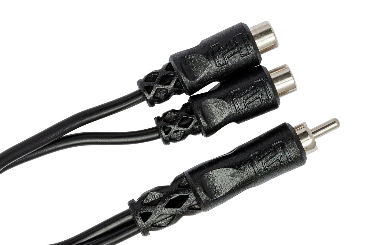 HOSA - Y Cable, RCA to Dual RCAF