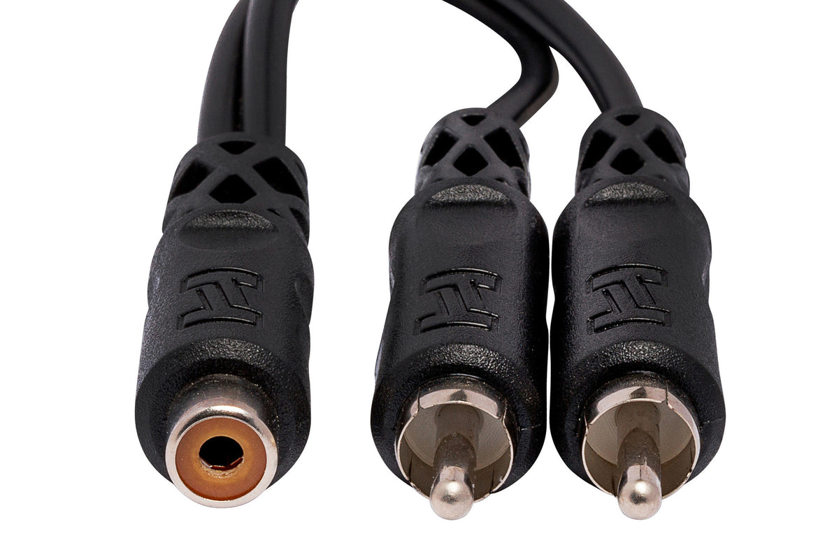 HOSA - Y Cable, RCAF to Dual RCA