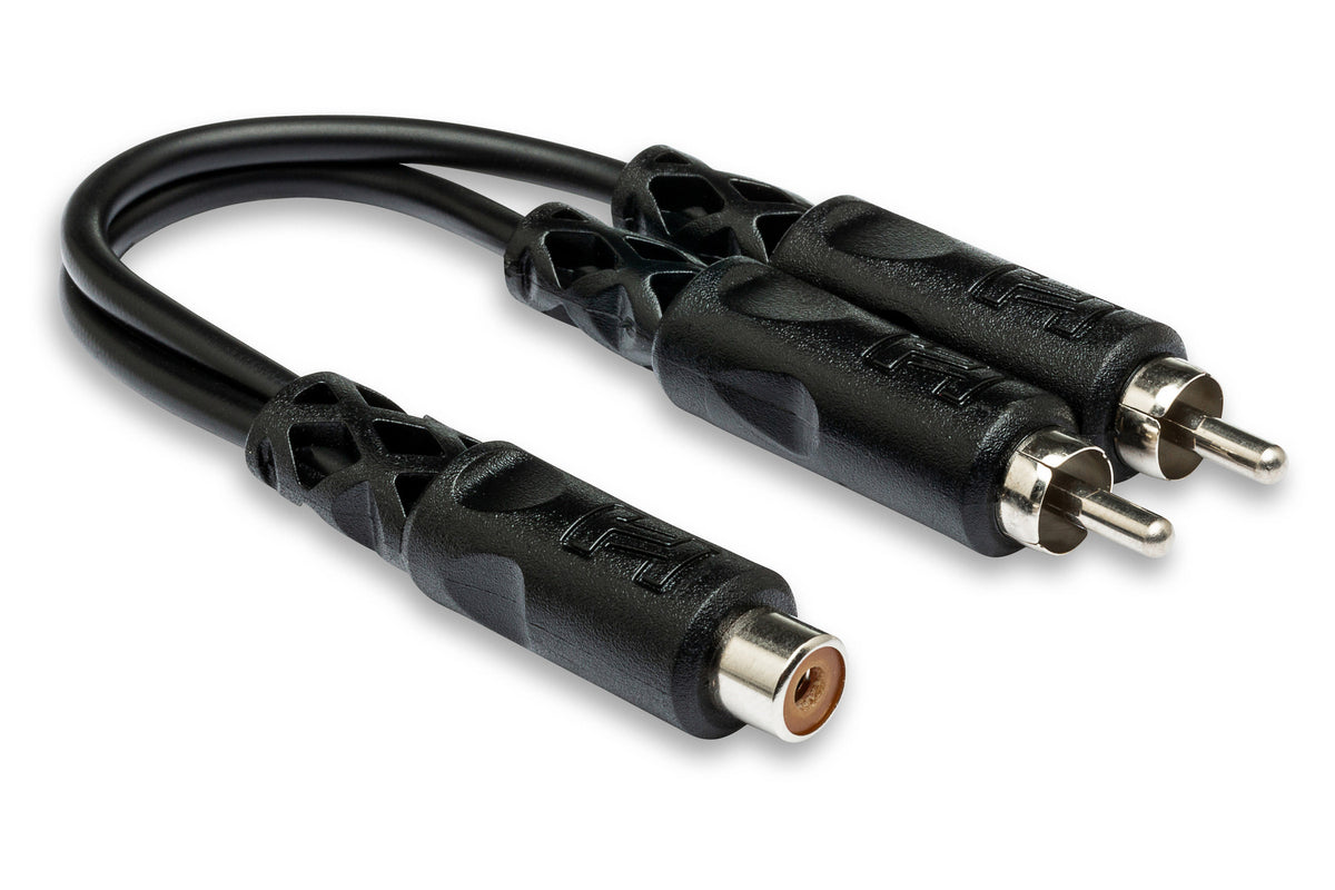 HOSA - Y Cable, RCAF to Dual RCA