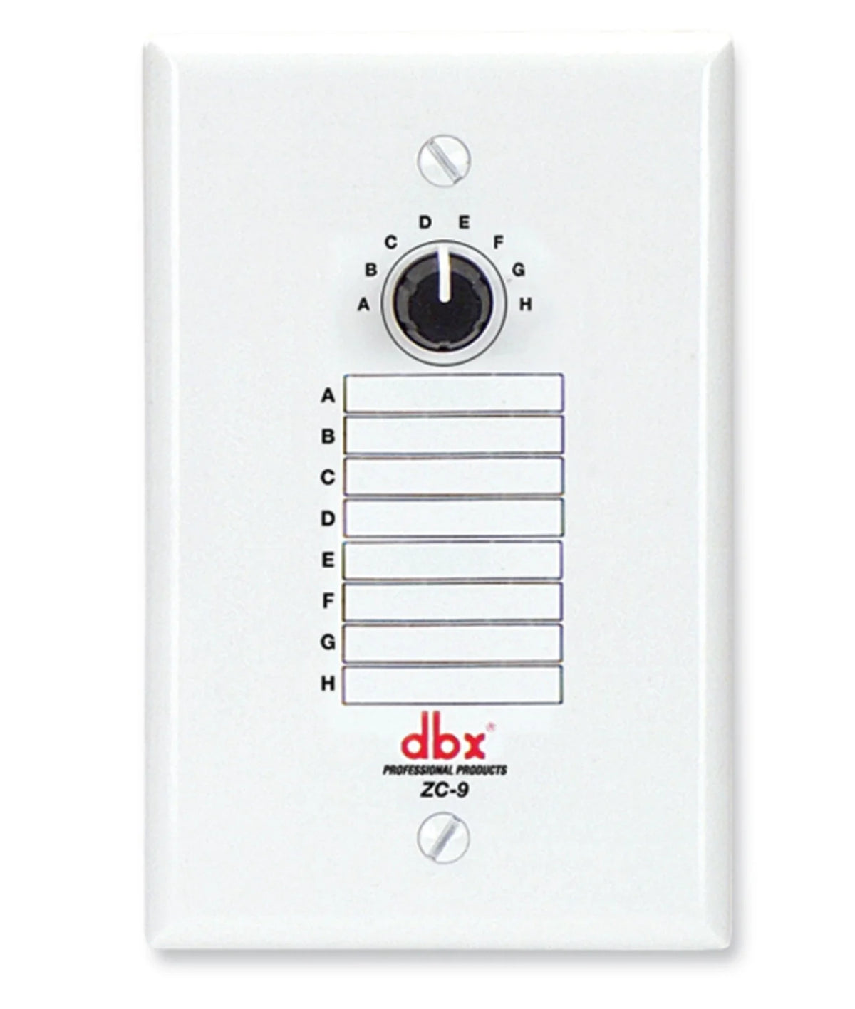 dbx ZC-9, Zone Controller