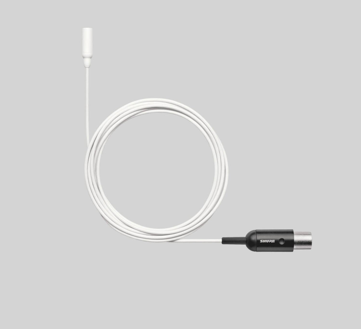Shure TL48B/O-LEMO1-A, TwinPlex TL48 Subminiature Lavalier Microphone, Omni Lav, Low Sens, LEMO, Black