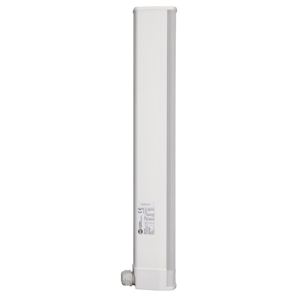 RCF CS 6520EN - 5" Transducers 2 Way Sound Column, Alumin, 20W, 70-100V White, IP 66 - EN54-24