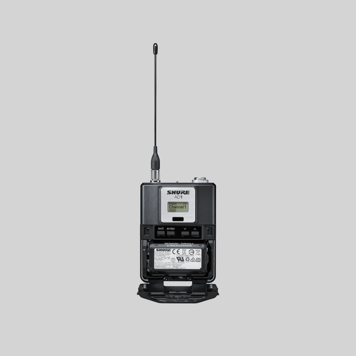 Shure AD1LEMO3-G57, Bodypack Transmitter, AD BP W/lemo 470-616 MHz