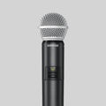 Shure GLXD2+/SM58-Z3, Digital handheld transmitter with SM58 Capsule, Featuring the Legendary SM58 vocal microphone, the GLXD2+/SM58 Dual Band Handheld Transmitter delivers superior, transparent digital audio