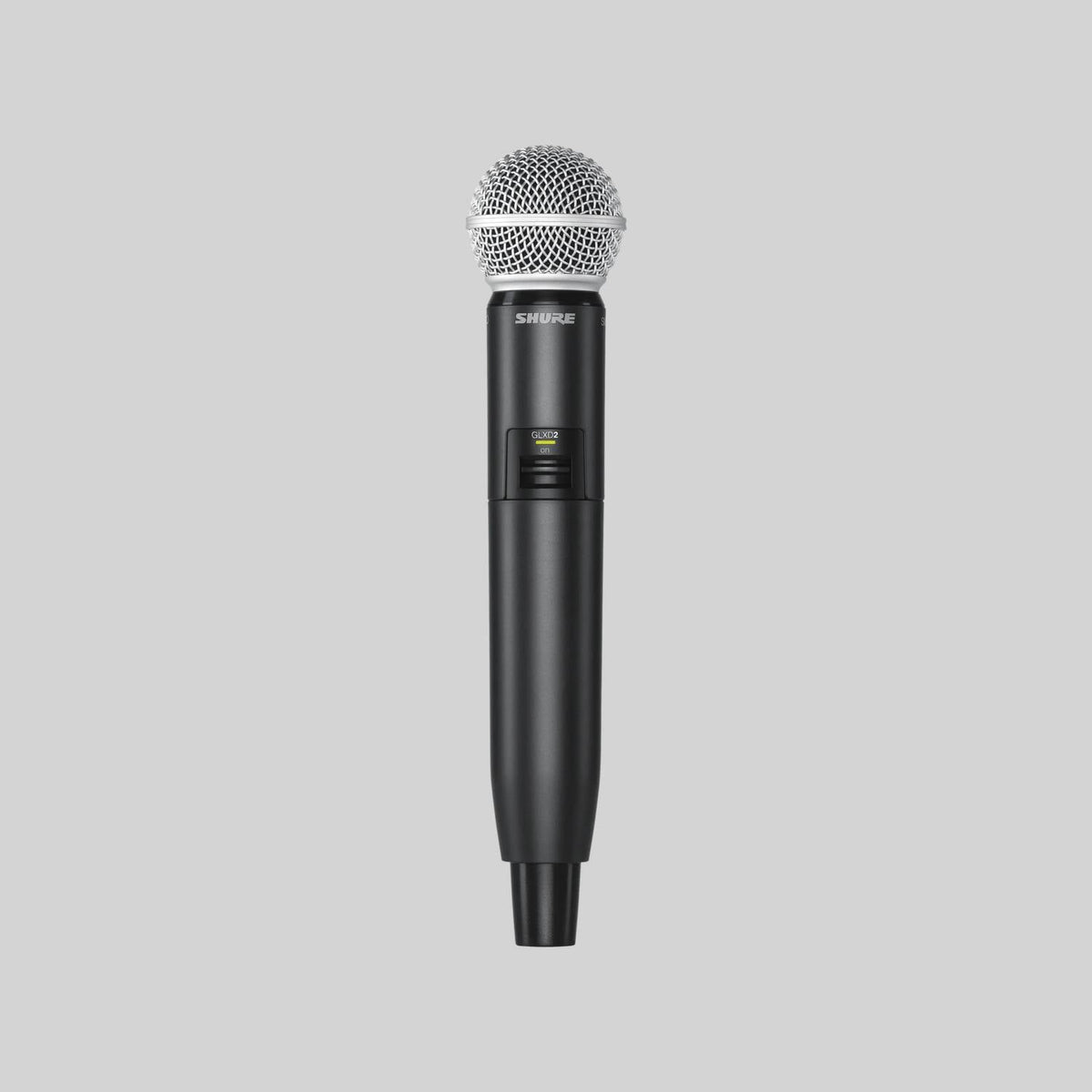 Shure GLXD24+/SM58-Z3, Digital Wireless Vocal System with SM58 Vocal Microphone, Featuring the industry standard SM58 vocal microphone, the GLXD24+/SM58 Dual Band Vocal System delivers superior, transparent digital audio