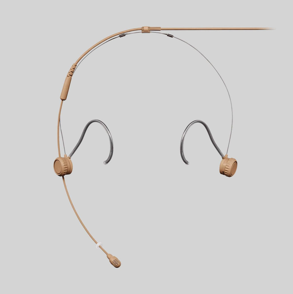 Shure TH53T/O-MTQG, TwinPlex TH53 Subminiature Headset Microphone, Omni Hdset, MTQG, Tan