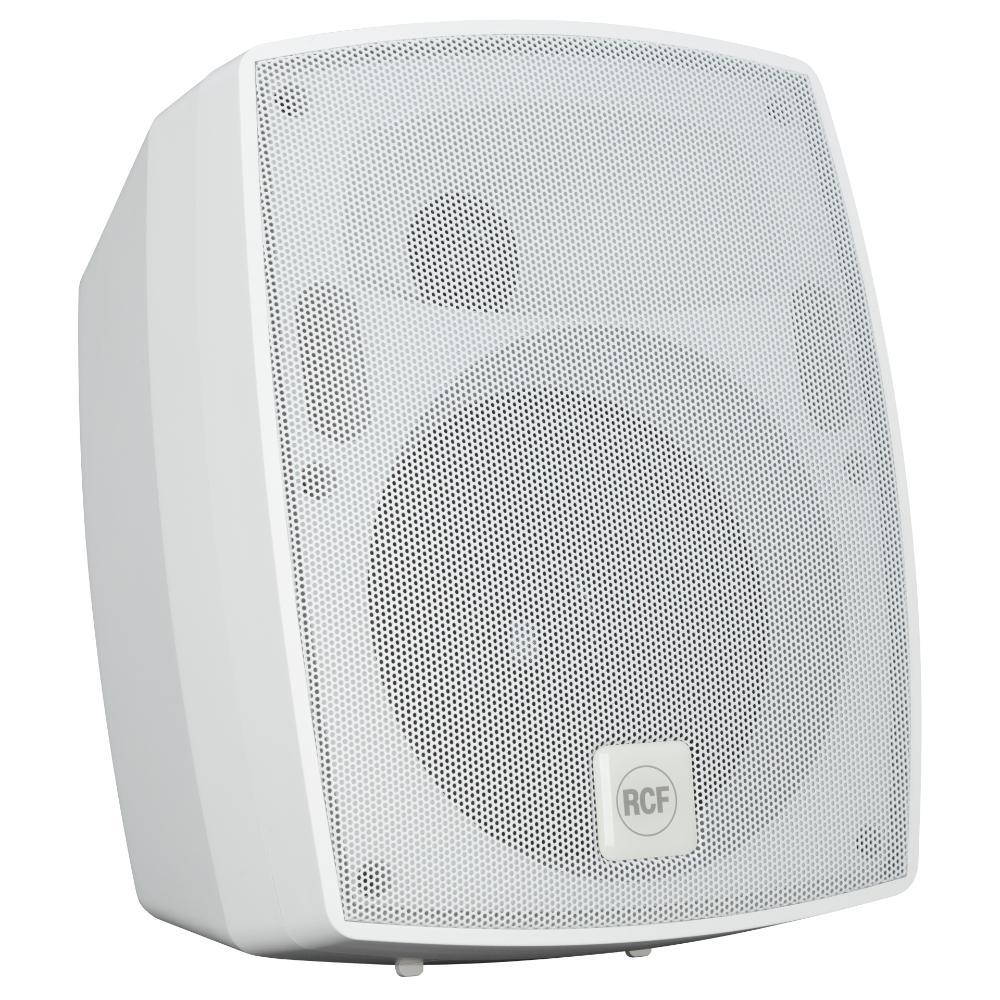 RCF MR 52EN W - 2 Way Bass Reflex Wall Mount Cabinet, 30W - White - Trasf/Low Imp