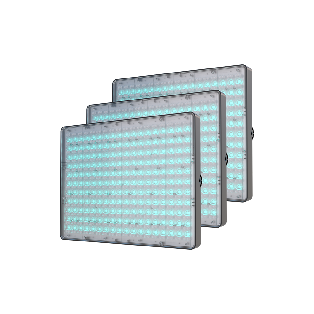 amaran P60C - 3 Light Kit, 60W Full-Color Panel LED Light, 2,500K - 7,500K CCT, CRI 95