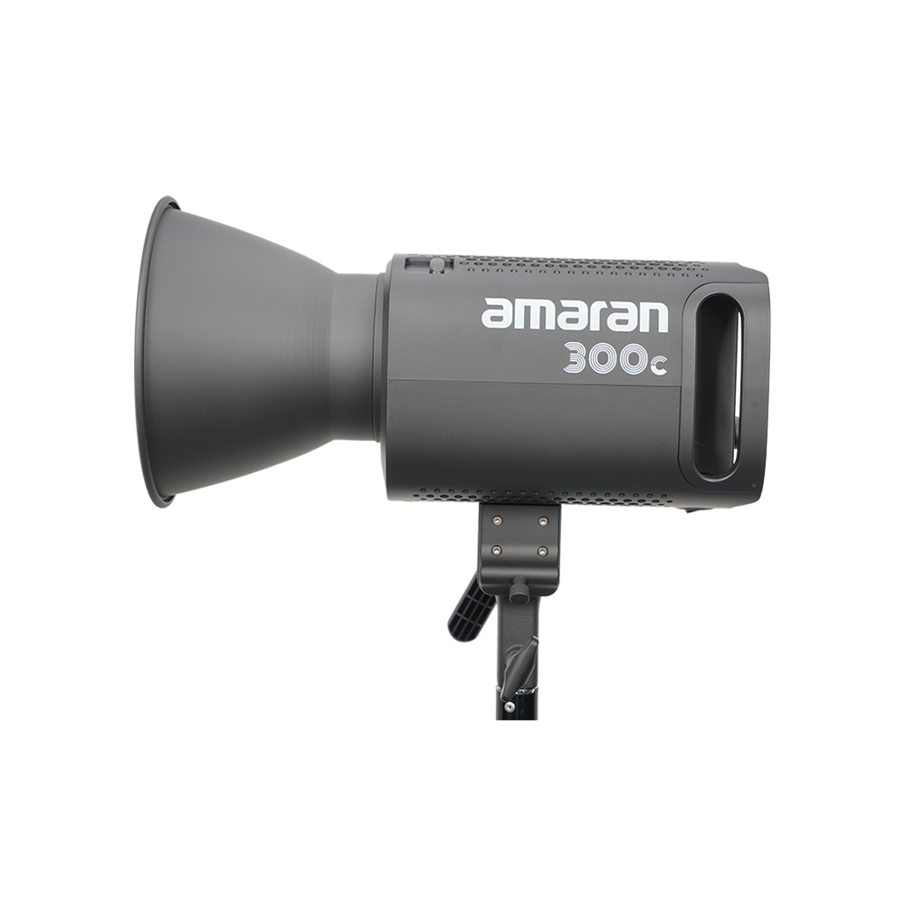 amaran 300c Charcoal, 300W Full-Color Bowens Mount Point-Source LED Light, 2,500K - 7,500K CCT, CRI 95+