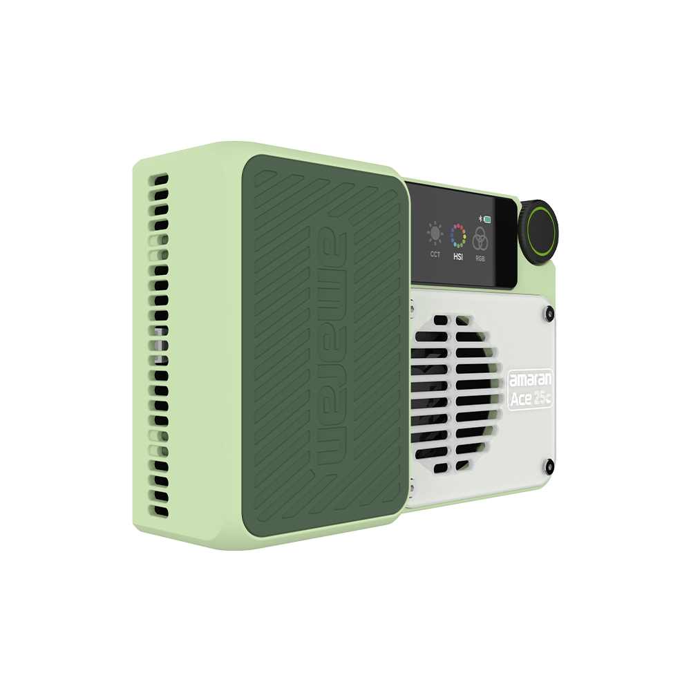 amaran Ace 25c Green Kit, 32W Full-Color Pocket LED Light, 2,300K - 10,000K CCT, CRI 95+