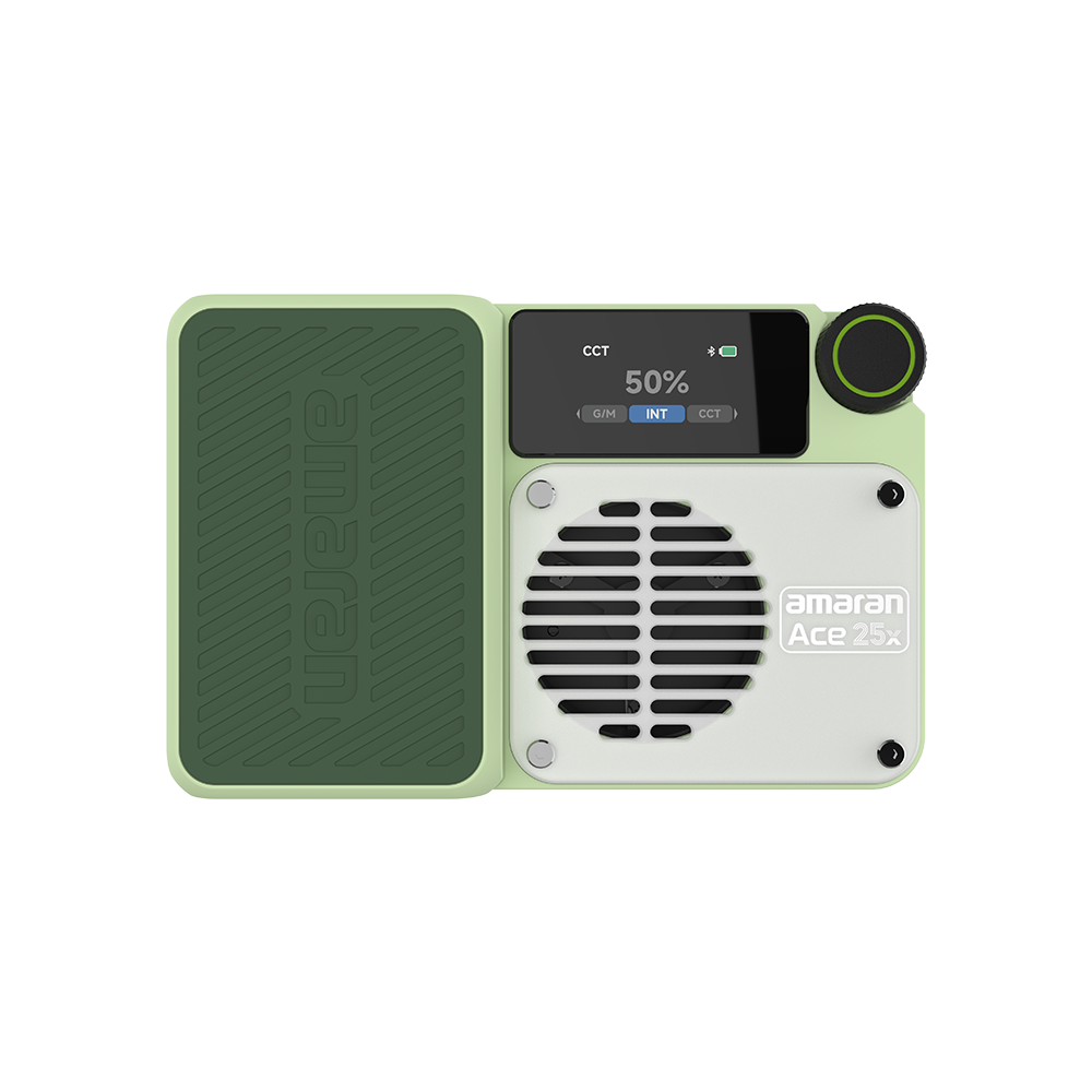 amaran Ace 25x (Green), 32W Bi-Color Pocket LED Light, 2,700K - 6,500K CCT, CRI 95+