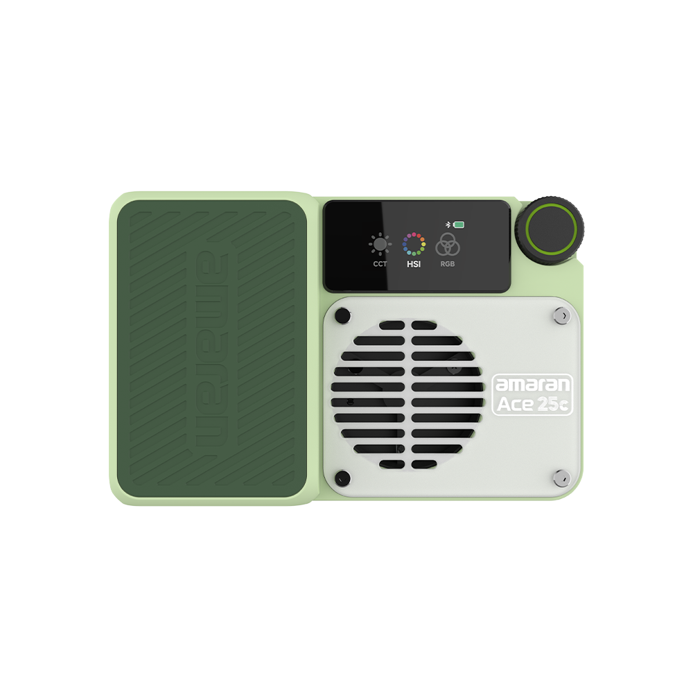 amaran Ace 25c Green Kit, 32W Full-Color Pocket LED Light, 2,300K - 10,000K CCT, CRI 95+