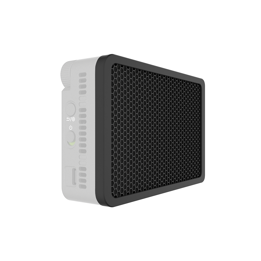 amaran Ace Light Control Grid, 30° magnetic light control grid designed for the amaran Ace 25x and amaran Ace 25c on-camera LED lights