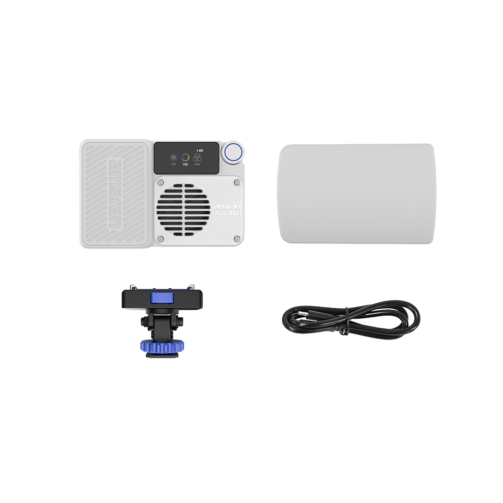 amaran Ace 25c (White), 32W Full-Color Pocket LED Light, 2,300K - 10,000K CCT, CRI 95+