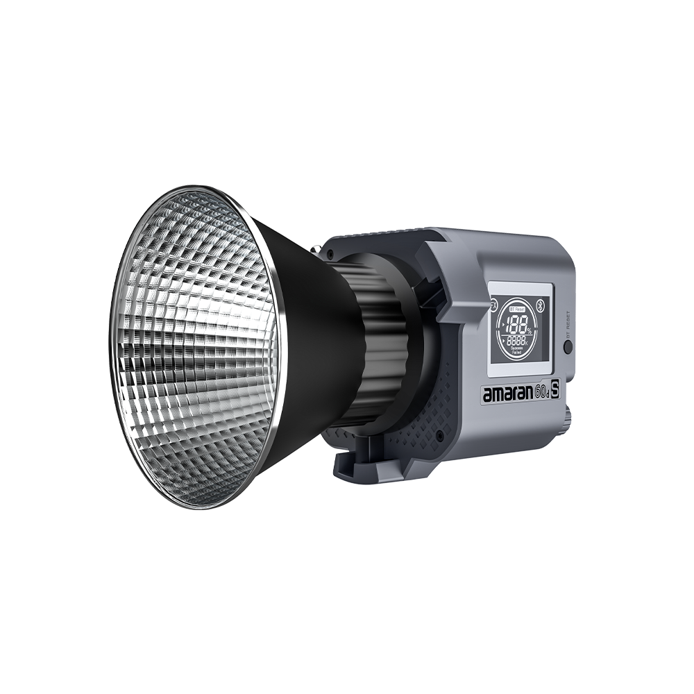 amaran COB 60D S, 65W Daylight Bowens Mount Point-Source LED Light, 5,600K CCT, CRI 96+