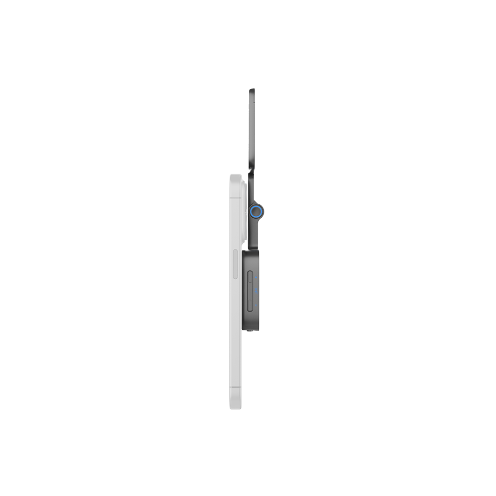 amaran Go (Charcoal), Ultra-compact, MagSafe & Qi2 compatible mini phone light for aspiring creators