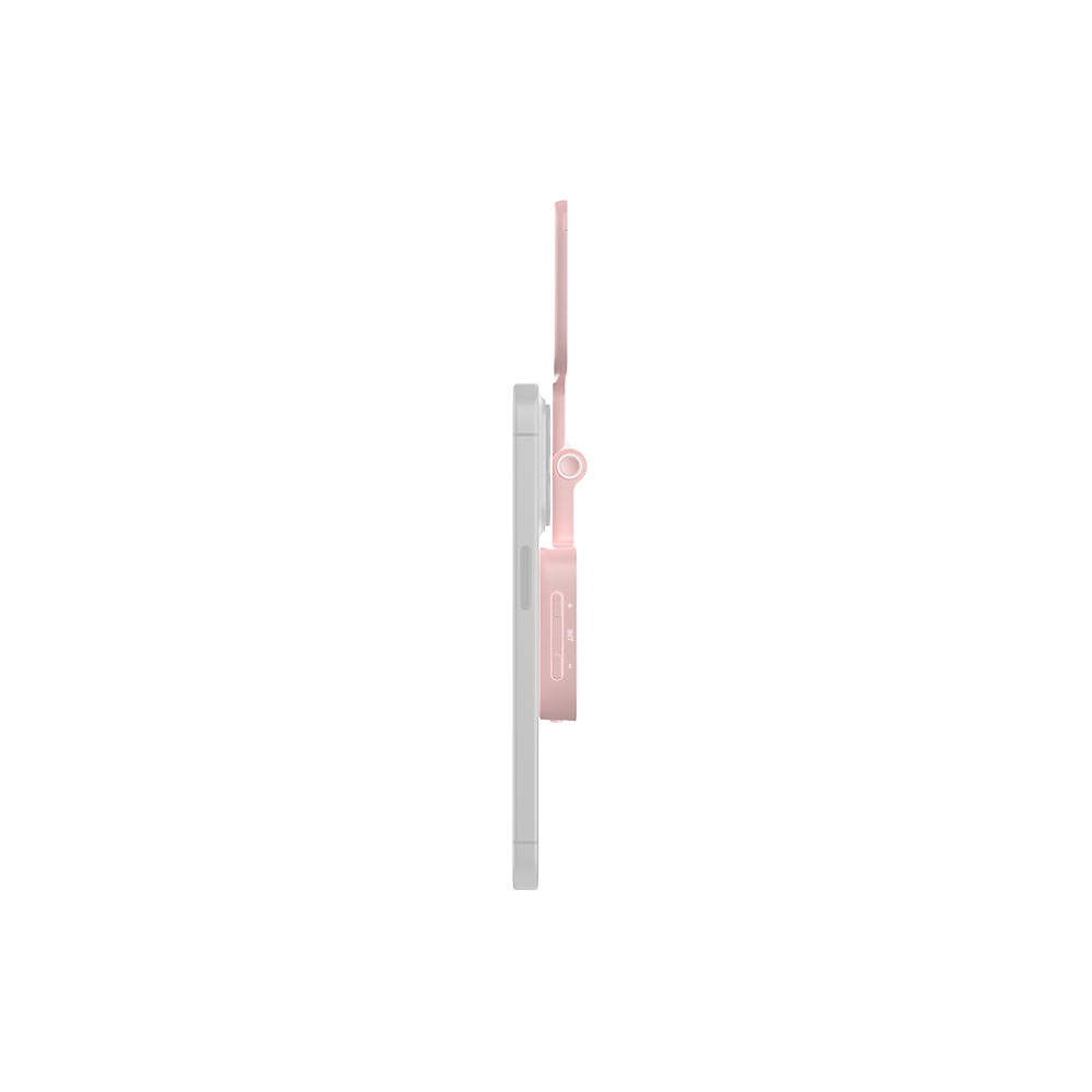 amaran Go (Pink), Ultra-compact, MagSafe & Qi2 compatible mini phone light for aspiring creators