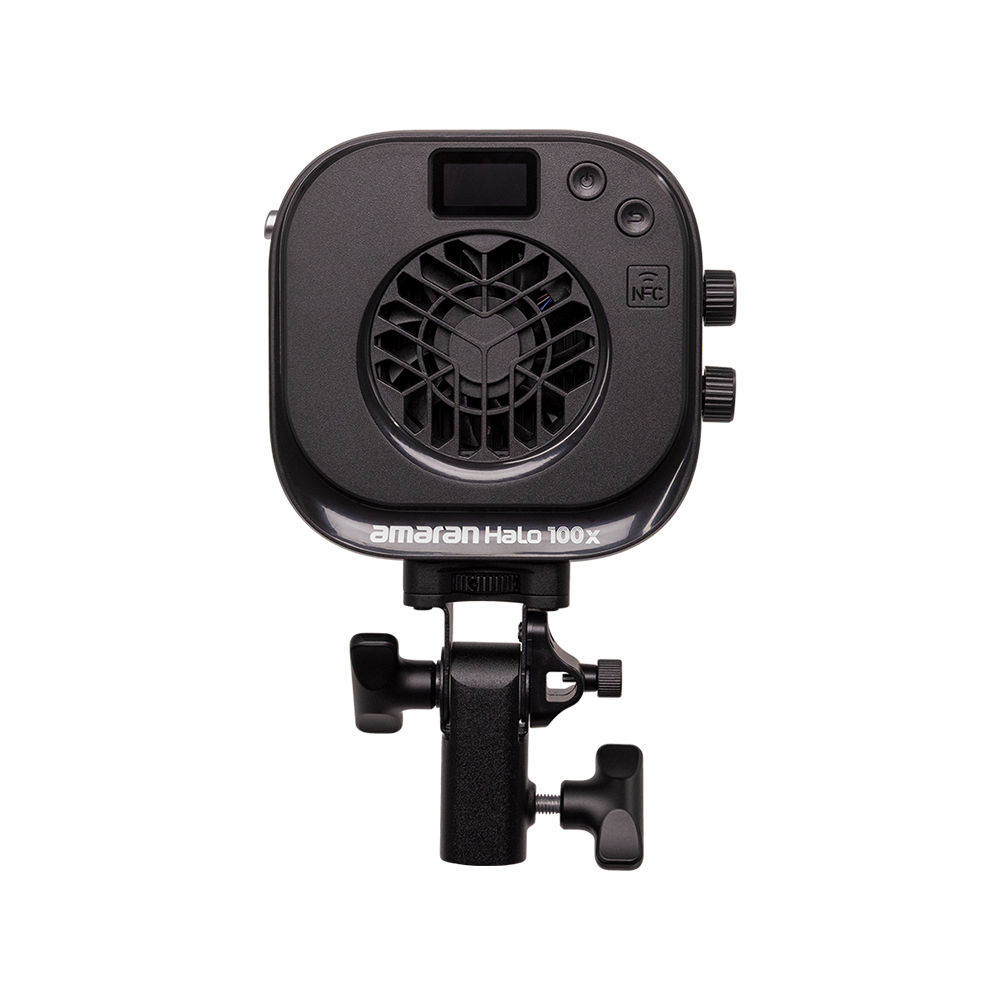 amaran Halo 100x, Ultra-compact, 100W bi-color Bowens Mount COB light for everyday creator setups