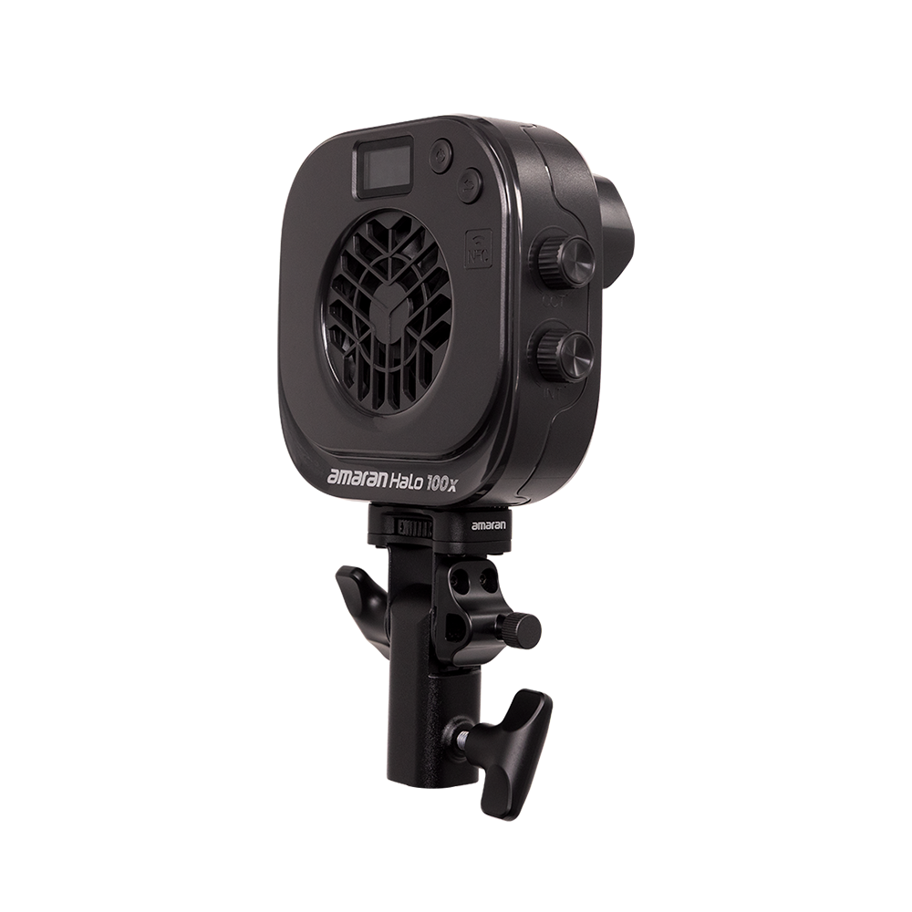 amaran Halo 100x, Ultra-compact, 100W bi-color Bowens Mount COB light for everyday creator setups