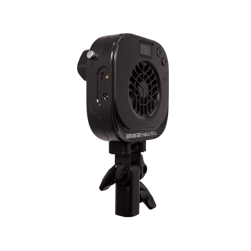 amaran Halo 100x, Ultra-compact, 100W bi-color Bowens Mount COB light for everyday creator setups