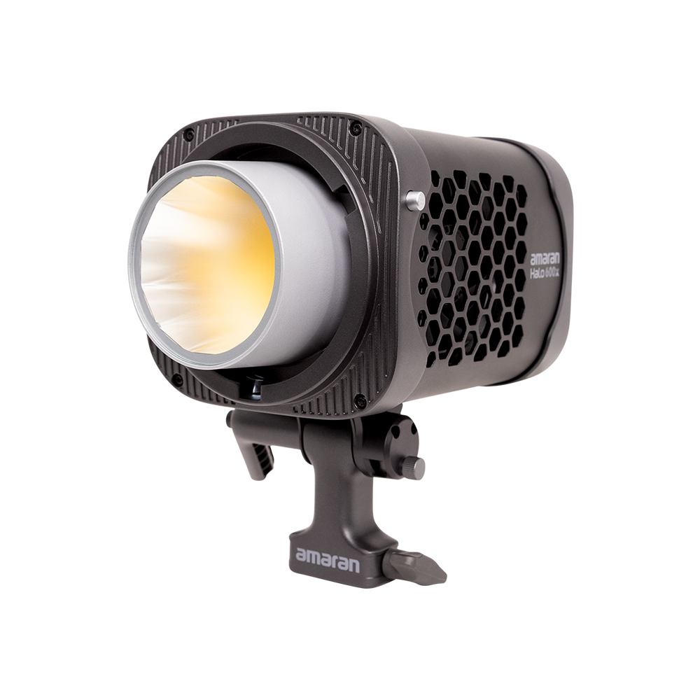 amaran Halo 600x, Compact, 610W bi-color Bowens Mount COB light for everyday creator setups