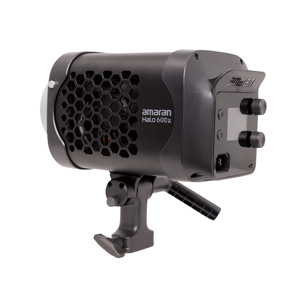 amaran Halo 600x, Compact, 610W bi-color Bowens Mount COB light for everyday creator setups
