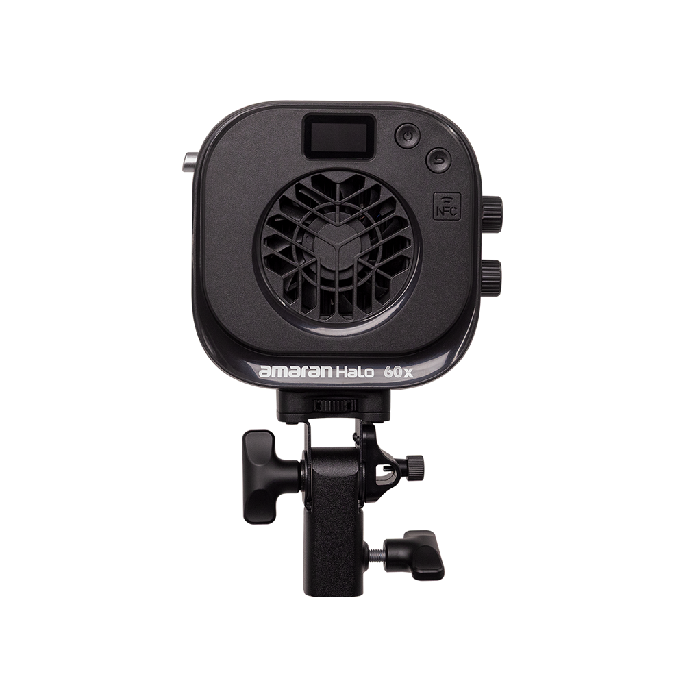 amaran Halo 60x, Ultra-compact, 63W bi-color Bowens Mount COB light for everyday creator setups