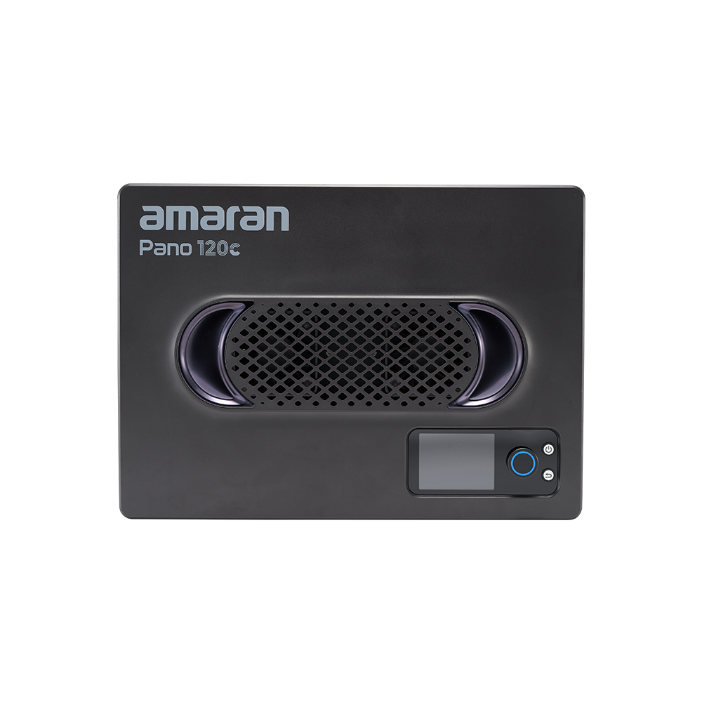 amaran Pano 120c Kit (Charcoal), 120W Full-Color Panel LED Light, 2,300K - 10,000K CCT, CRI 96