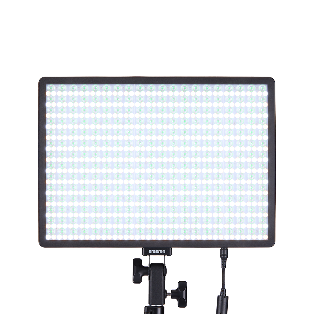 amaran Pano 120c Kit (Charcoal), 120W Full-Color Panel LED Light, 2,300K - 10,000K CCT, CRI 96