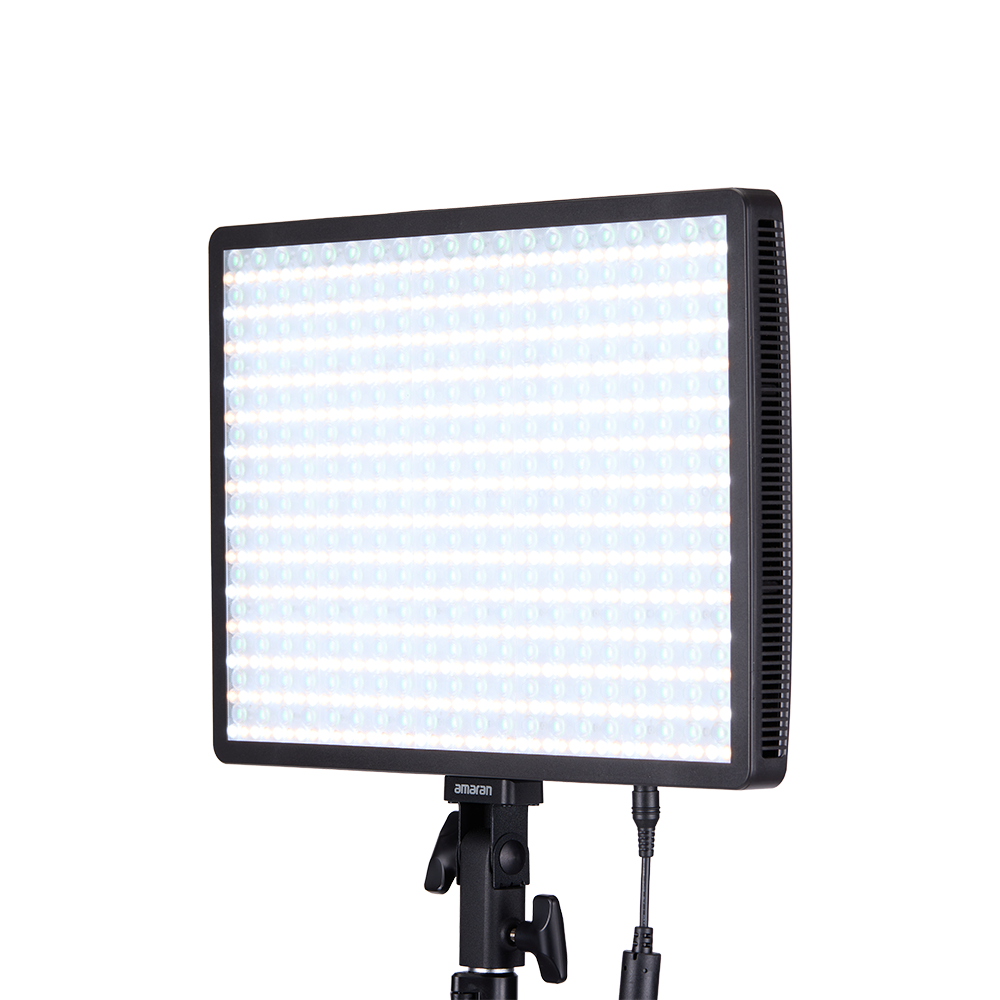 amaran Pano 120c Kit (Charcoal), 120W Full-Color Panel LED Light, 2,300K - 10,000K CCT, CRI 96