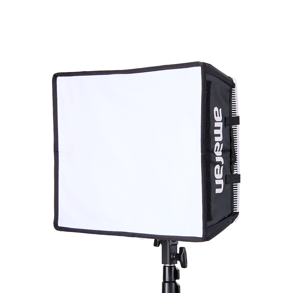 amaran Pano 120c Kit (Charcoal), 120W Full-Color Panel LED Light, 2,300K - 10,000K CCT, CRI 96