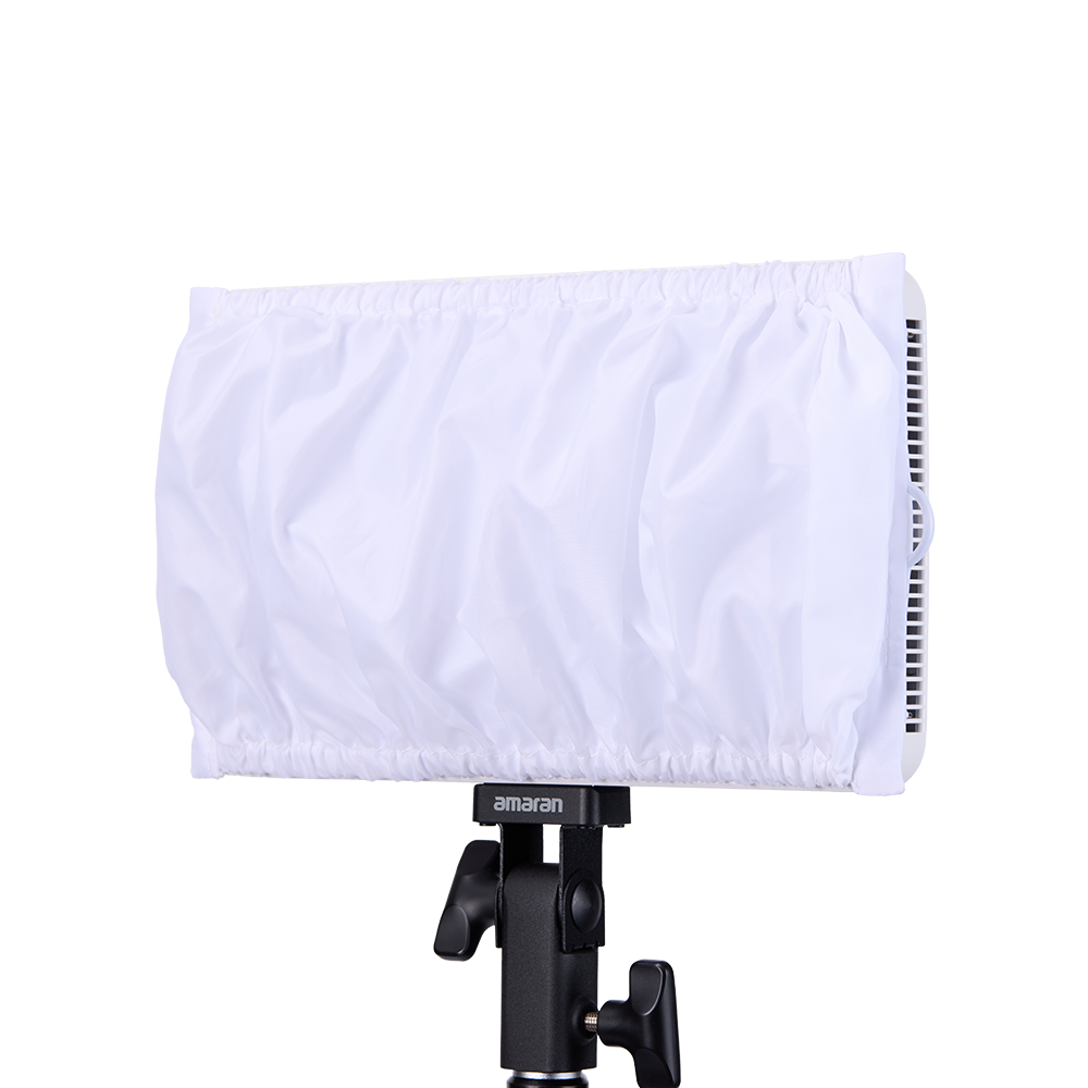 amaran Pano 60c 2-Light Kit (White), 60W Full-Color Panel LED Light, 2,300K - 10,000K CCT, CRI 96